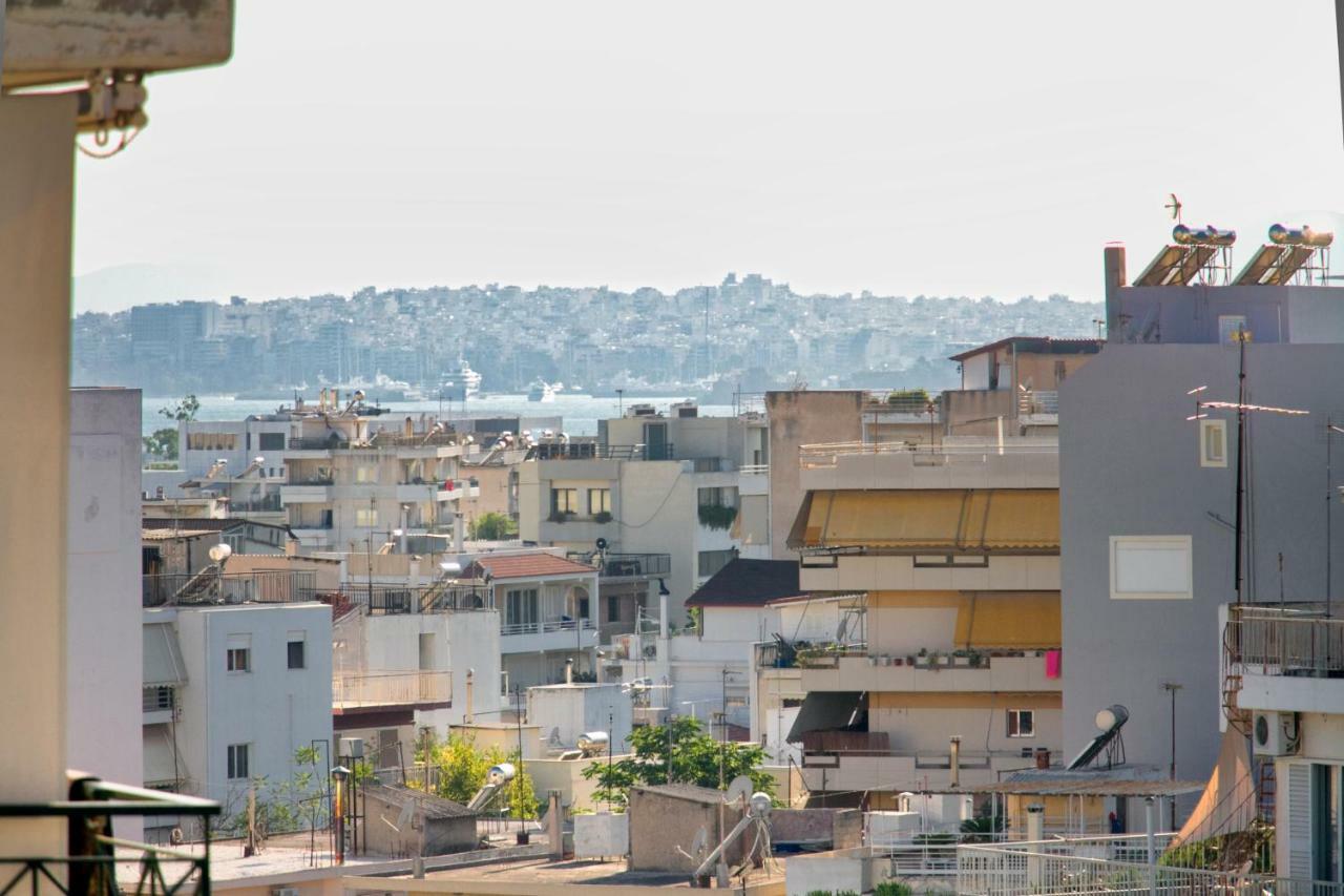 Charming Apartment Near Athens Center And The Sea Bagian luar foto